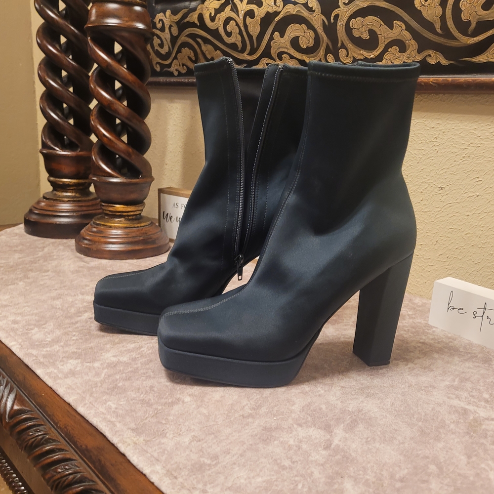 Jeffrey Campbell Emerald Heeled Boots